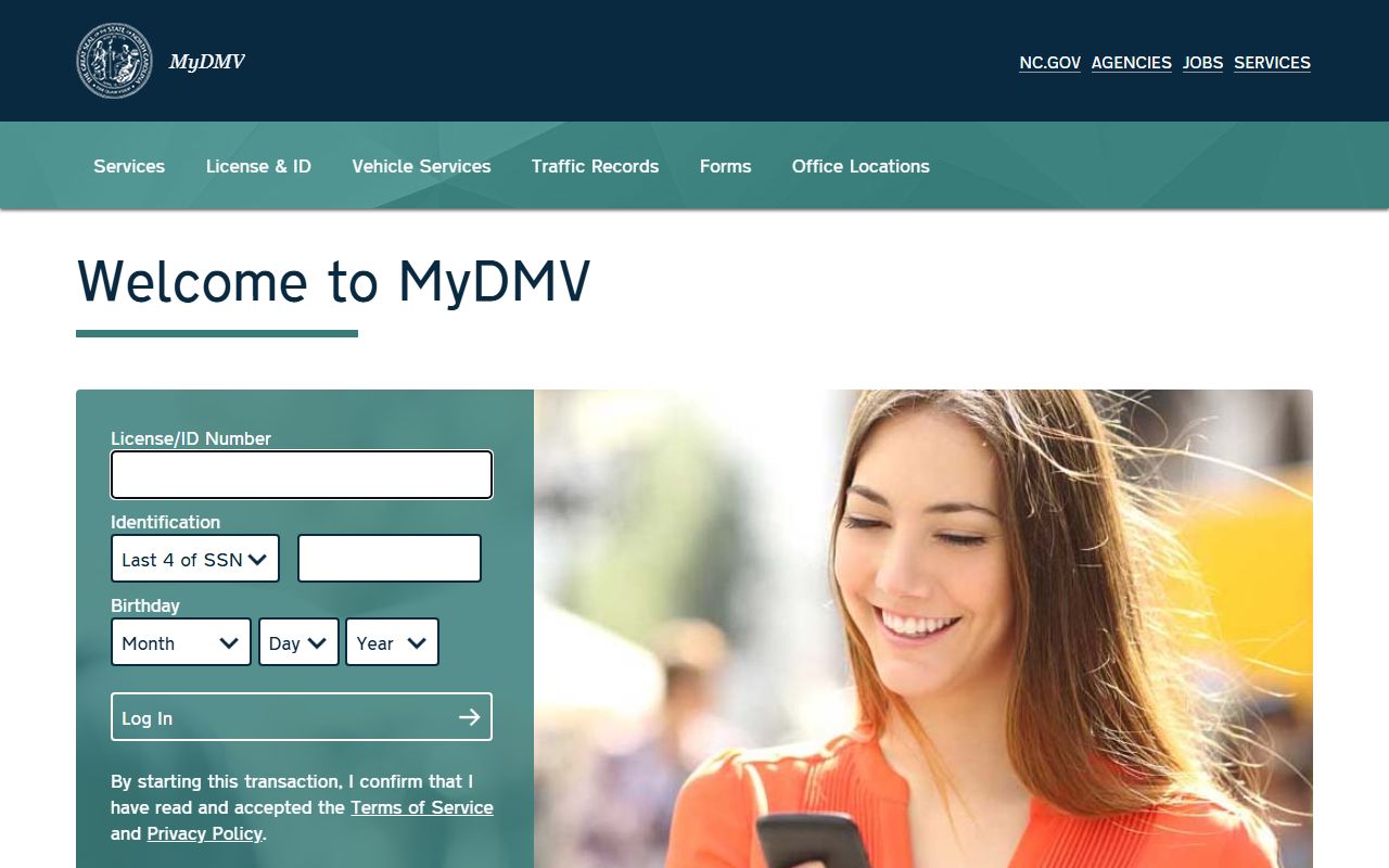 Forsyth County traffic court records MyDMV source